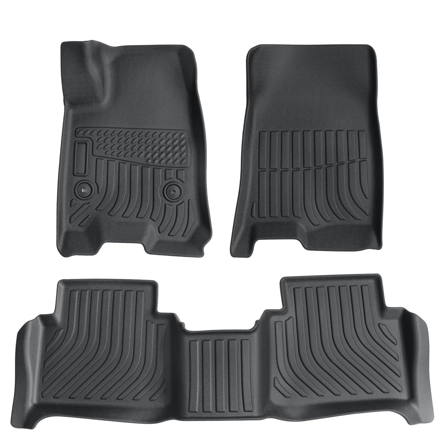 Floor Mats Liner For 2023-2025 Chevy Colorado GMC Canyon Crew Cab Front & Rear