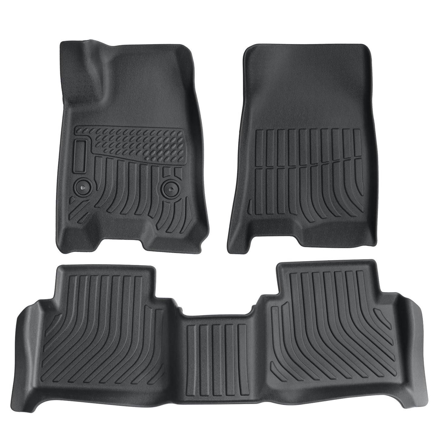 Floor Mats Liner For 2023-2025 Chevy Colorado GMC Canyon Crew Cab Front & Rear