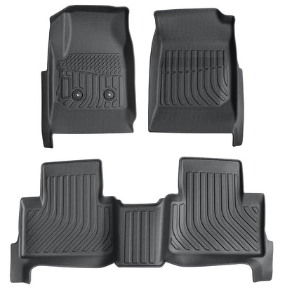 TPE Floor Mats Liner 3D Model For 2015-2022 Chevy Colorado / GMC Canyon Crew Cab