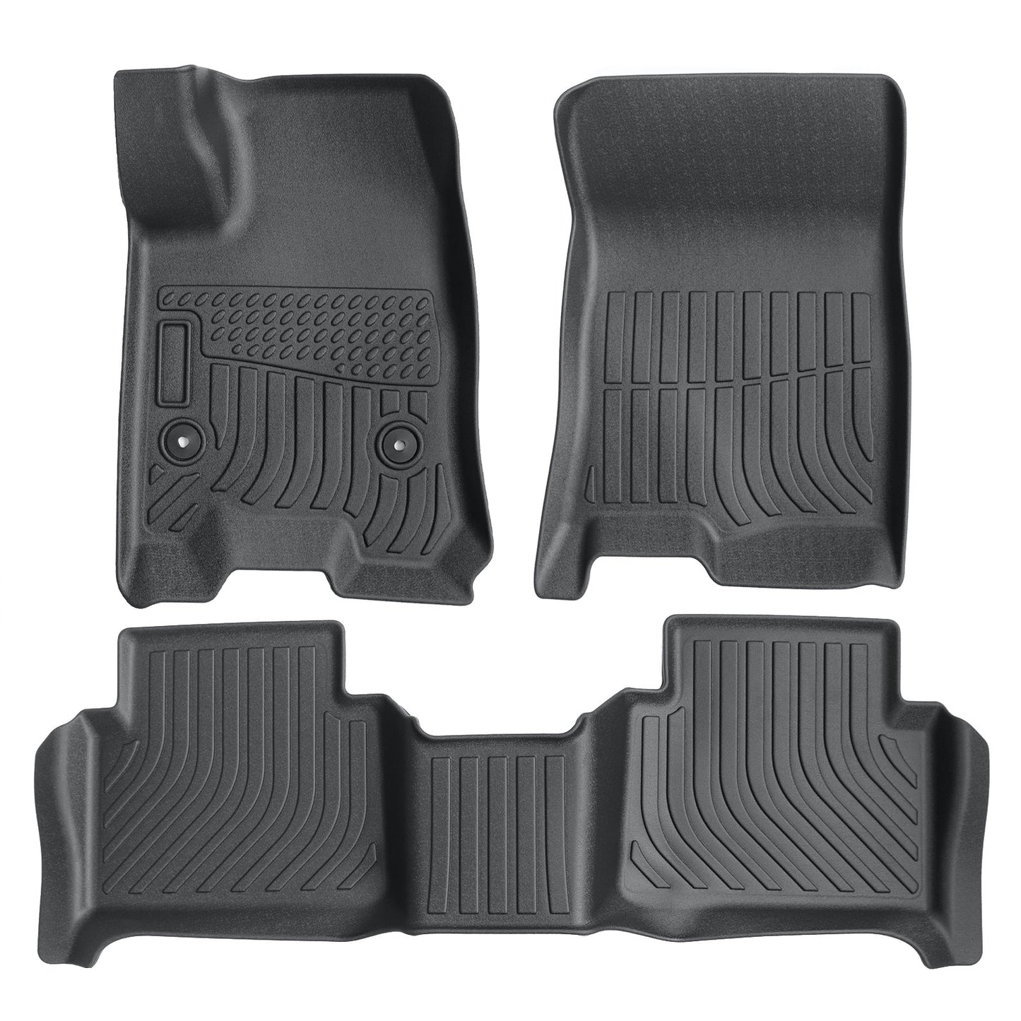 TPE Floor Mats Liner 3D Model For 2023-2025 Chevy Colorado / GMC Canyon Crew Cab