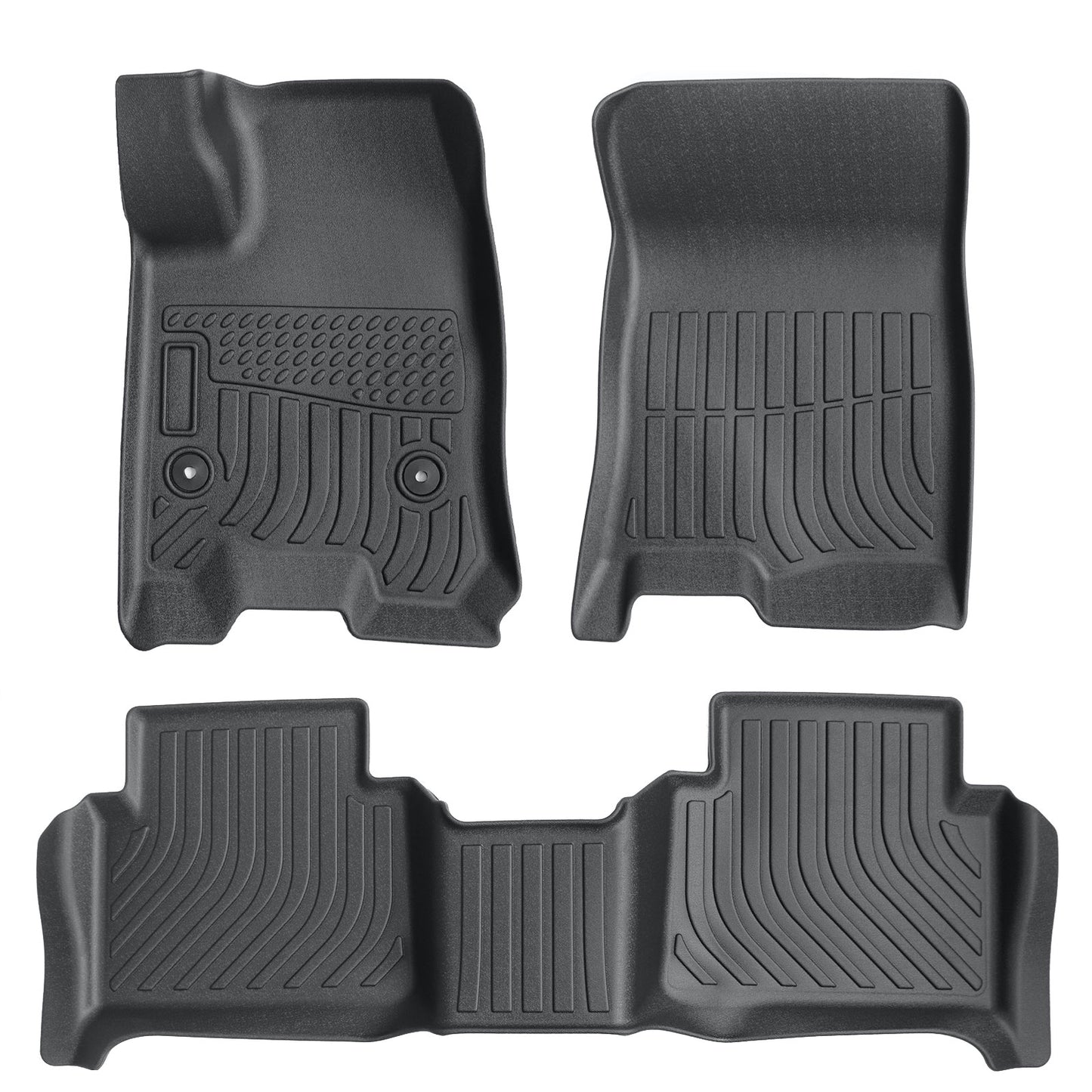 TPE Floor Mats Liner 3D Model For 2023-2025 Chevy Colorado / GMC Canyon Crew Cab