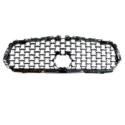 Front Upper Grille+Molding Trims Gloss Black For Mazda CX-50 2023-24 VA4050710D