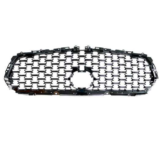 Front Upper Grille+Molding Trims Gloss Black For Mazda CX-50 2023-24 VA4050710D