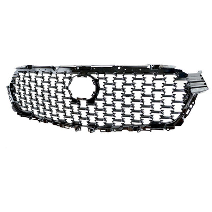 Front Upper Grille+Molding Trims Gloss Black For Mazda CX-50 2023-24 VA4050710D
