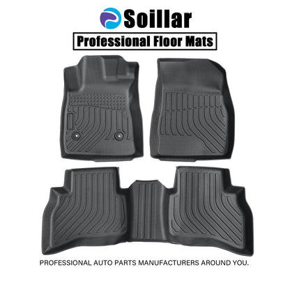 Fits 2021 2022 Chevy Trailblazer AWD TPE 1st & 2nd Row Floor Mats Liner 4-Door