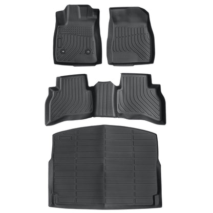 Floor Mats Trunk?Cargo Liner 3D For 2022 2023 2024 Chevy Trailblazer AWD TPE 4X