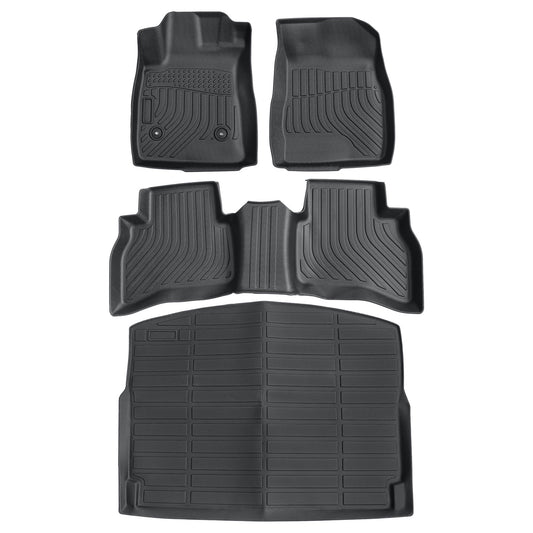 Floor Mats Trunk?Cargo Liner 3D For 2022 2023 2024 Chevy Trailblazer AWD TPE 4X