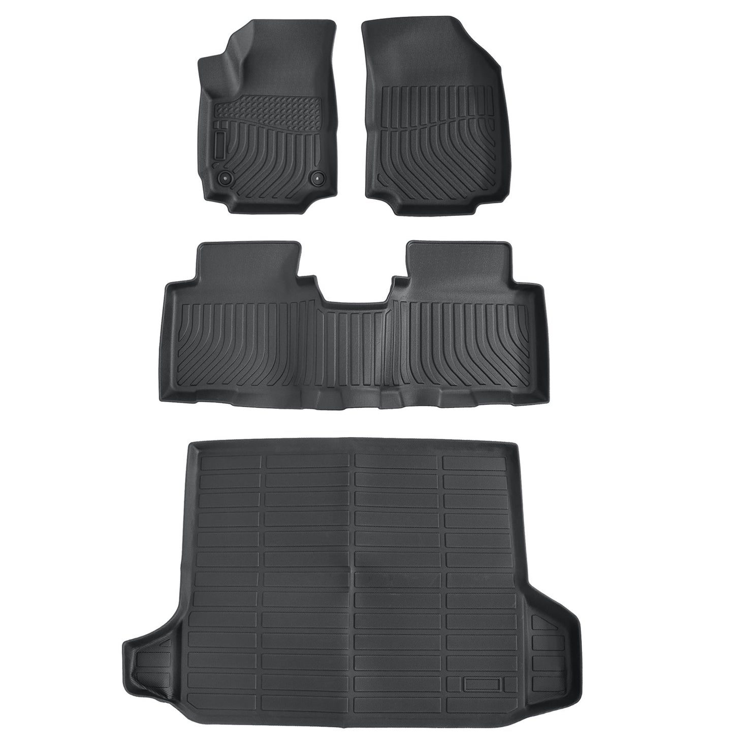 Floor Mats Trunk?Cargo Liner TPE For 2018-2025 Chevrolet Equinox Heavy Duty NEW