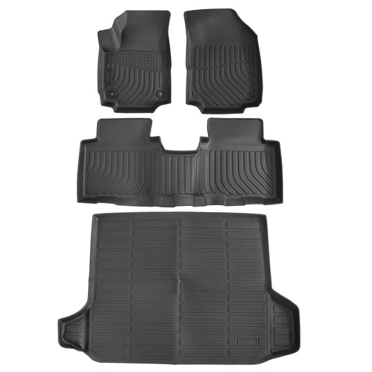 Floor Mats Trunk?Cargo Liner TPE For 2018-2025 Chevrolet Equinox Heavy Duty NEW