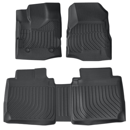 Floor Mats Liner For 2010-2017 Chevy Equinox GMC Terrain 4-Door Front & Rear 3X