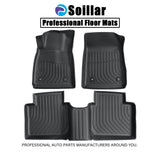 Floor Mats Liner For 2014 - 2020 Chevrolet Impala Front & Rear All-Weather Black
