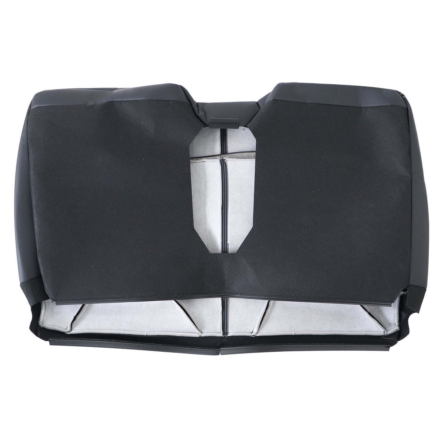 Replacement Type For 2012 Ford F-150 Rear Second Row Bench Seat Cover Black