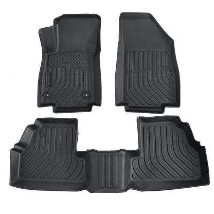 For 2013 2014 2015 2016 Chevy Trax Buick Encore TPE Front+Rear Floor Mats Liners
