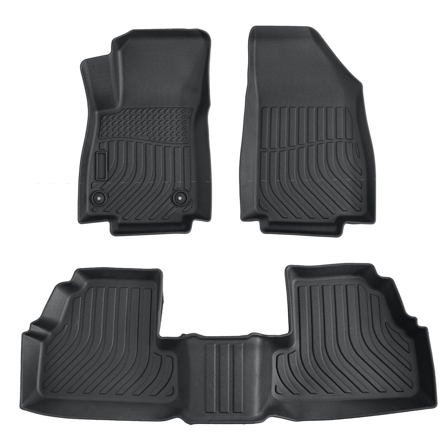 For 2013 2014 2015 2016 Chevy Trax Buick Encore TPE Front+Rear Floor Mats Liners