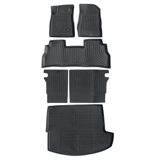 Floor Mats & Trunk Cargo Liner & Backrest Mats For 2024-2025 Chevrolet Trax TPE