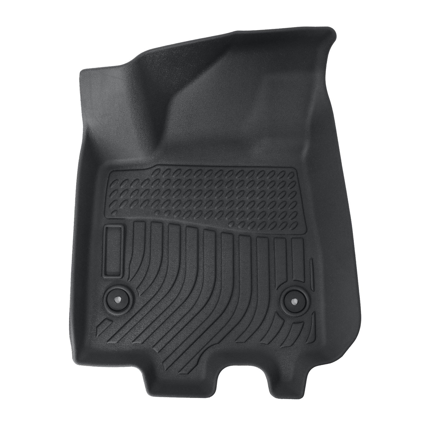 2 Row Floor Mats Liner For 2024 2025 Chevrolet Equinox EV Front & Rear TPE Black