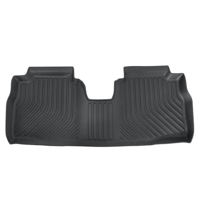 2 Row Floor Mats Liner For 2024 2025 Chevrolet Equinox EV Front & Rear TPE Black
