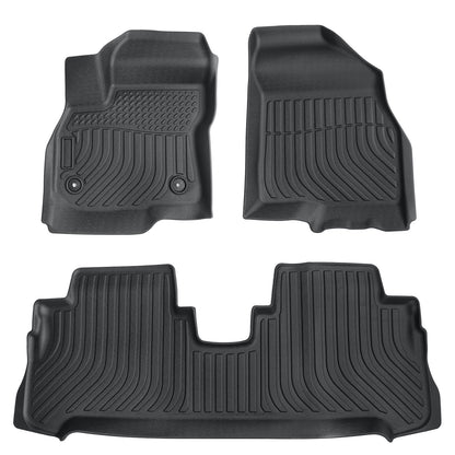 2 Row Floor Mats Liner For 2017 2018 2019 2020 2021 2022 2023 Chevy Bolt EV TPE