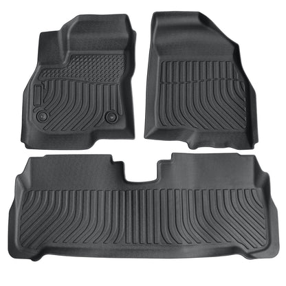 TPE Floor Mats Liners All Weather For 2022 2023 2024 Chevrolet Bolt EUV 5-Seat