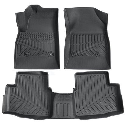 Floor Mats Liners TPE For 2016-2019 Chevy Cruze Front & Rear 3D All-Weather