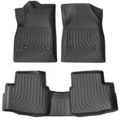 Floor Mats Liners TPE For 2016-2019 Chevy Cruze Front & Rear 3D All-Weather