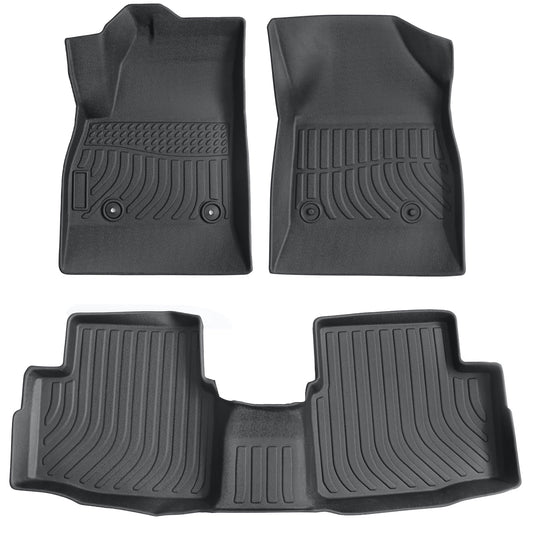 Floor Mats Liners TPE For 2016-2019 Chevy Cruze Front & Rear 3D All-Weather