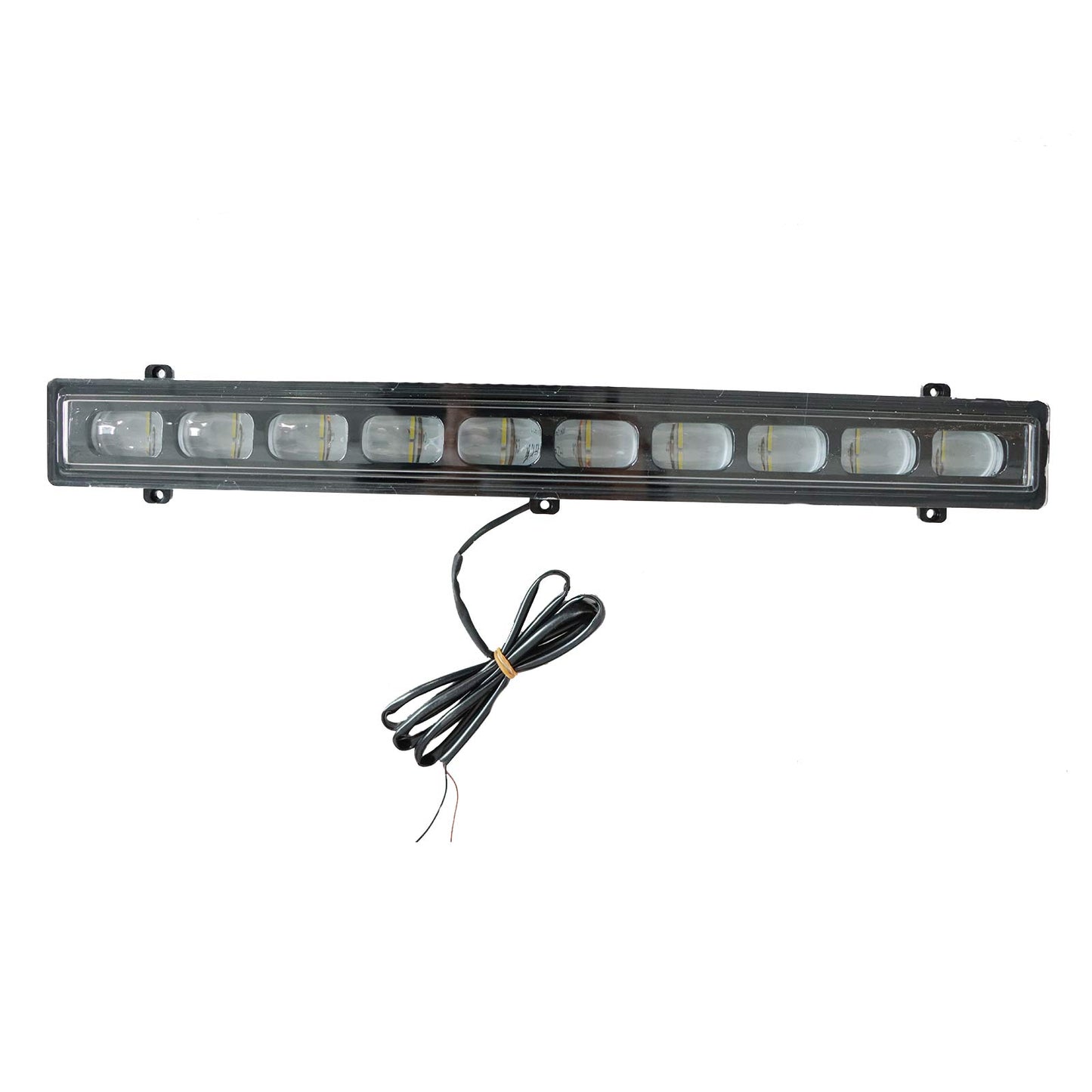 Front Bumper Grille Fit For 2024+ Tacoma Black Upper Grill With LED&Light Bar