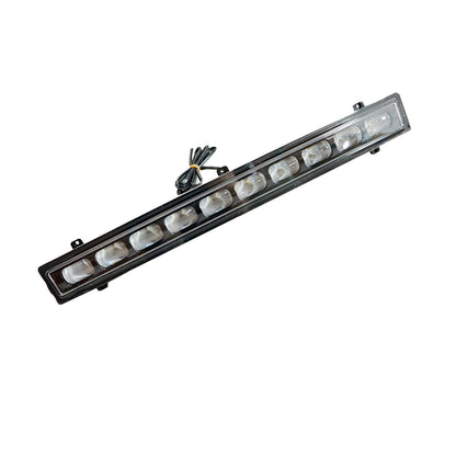 Front Bumper Grille Fit For 2024+ Tacoma Black Upper Grill With LED&Light Bar