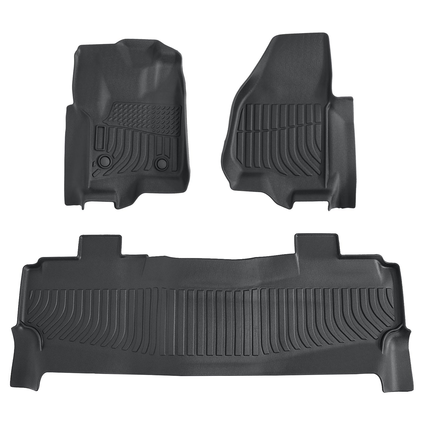 TPE Floor Mats Liner For 2012-2016 Ford F-250/F-350/F-450 SuperCrew Cab 3D Model
