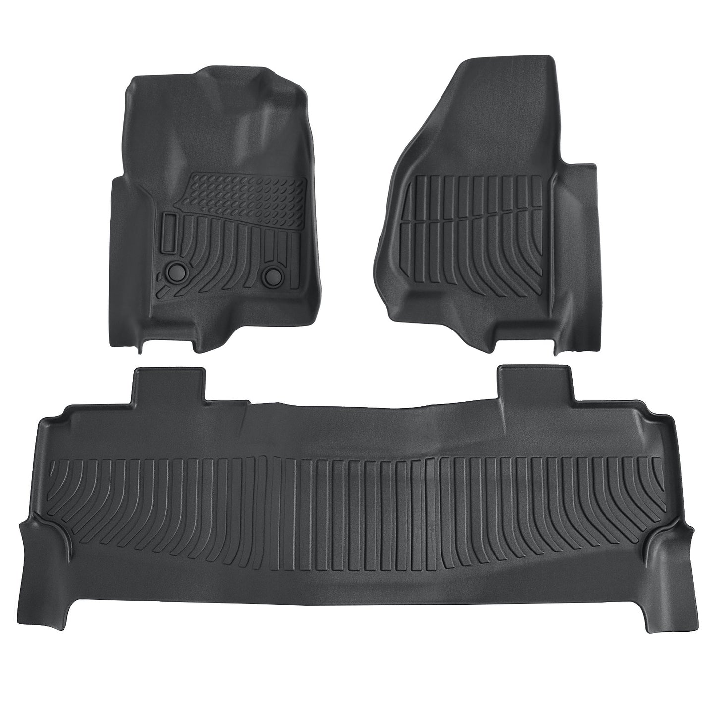 TPE Floor Mats Liner For 2012-2016 Ford F-250/F-350/F-450 SuperCrew Cab 3D Model
