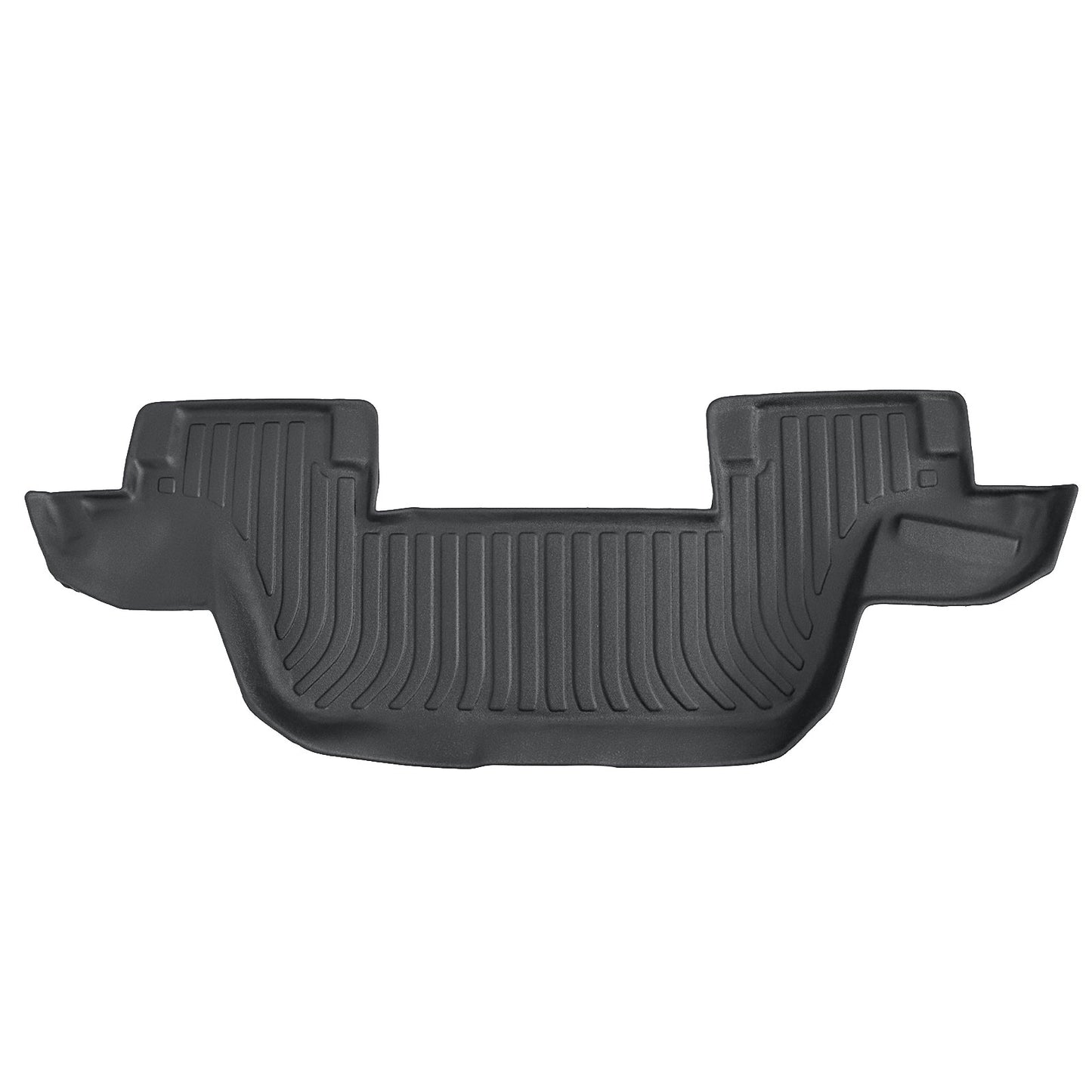 3 Row TPE Floor Mats Liners 4Pcs Black For 2011-2014 Ford Explorer Bench Seating