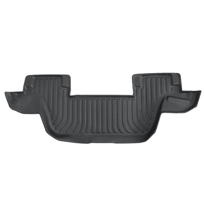 3 Row TPE Floor Mats Liners 4Pcs Black For 2011-2014 Ford Explorer Bench Seating