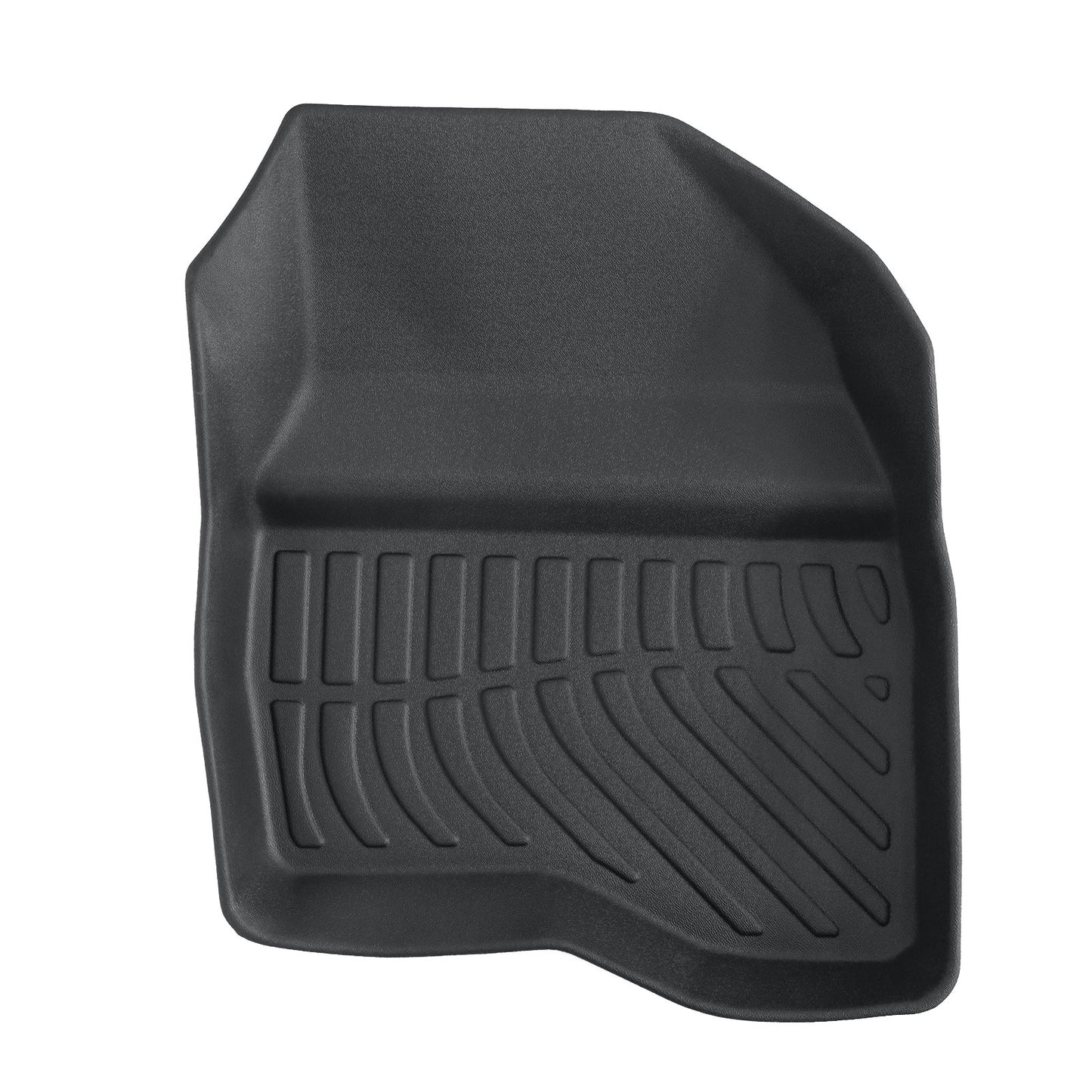 3 Row TPE Floor Mats Liners 4Pcs Black For 2011-2014 Ford Explorer Bench Seating