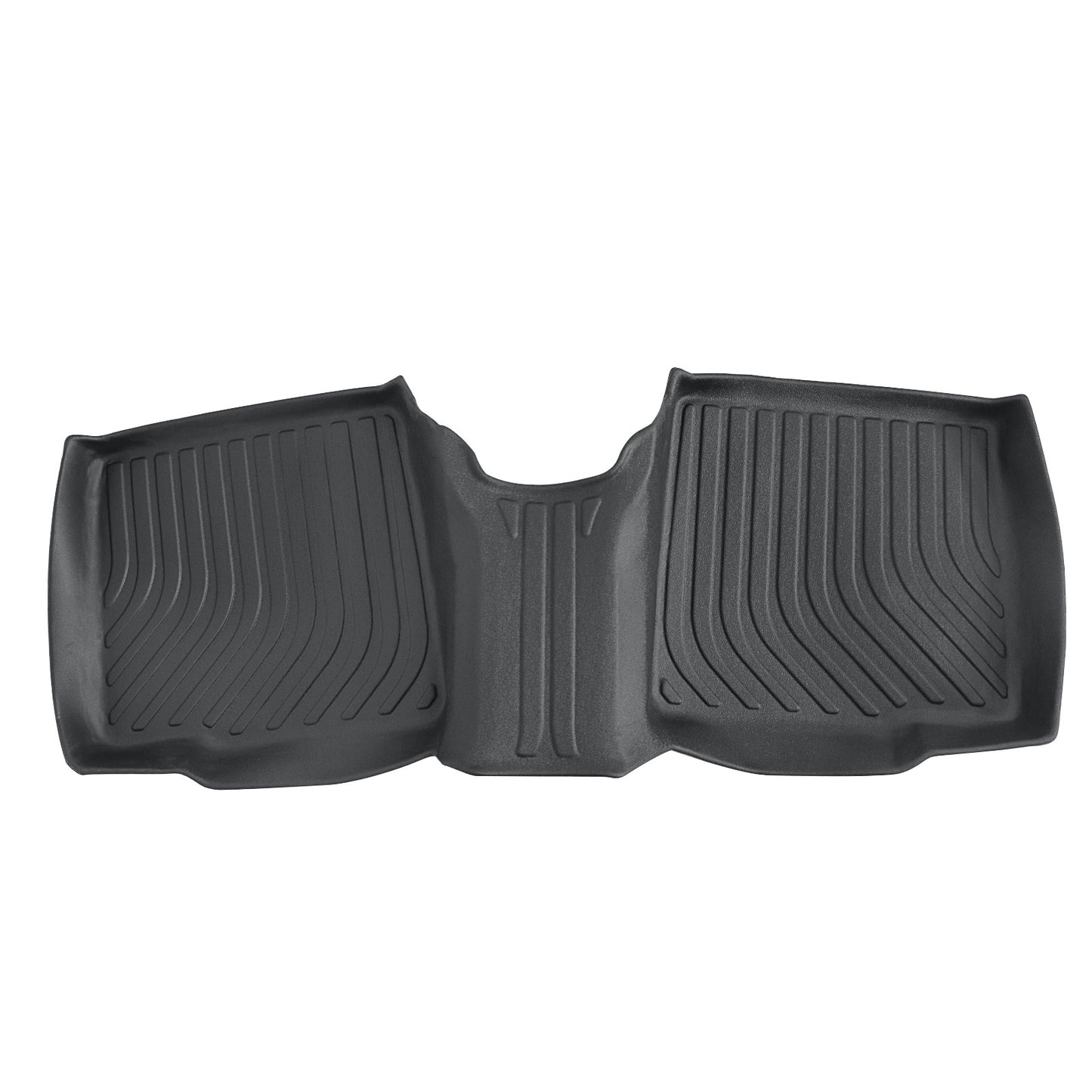 3 Row TPE Floor Mats Liners 4Pcs Black For 2011-2014 Ford Explorer Bench Seating