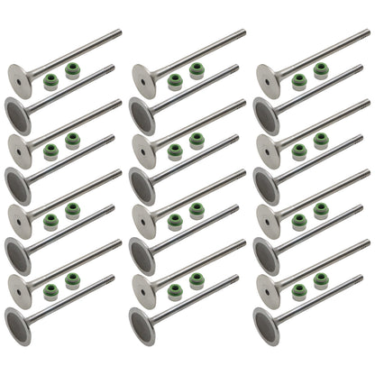 24X Intake & Exhaust Valve Set Fits Audi A4 A5 A6 A7 A8 Q5 Q7 3.0T 06E109601E