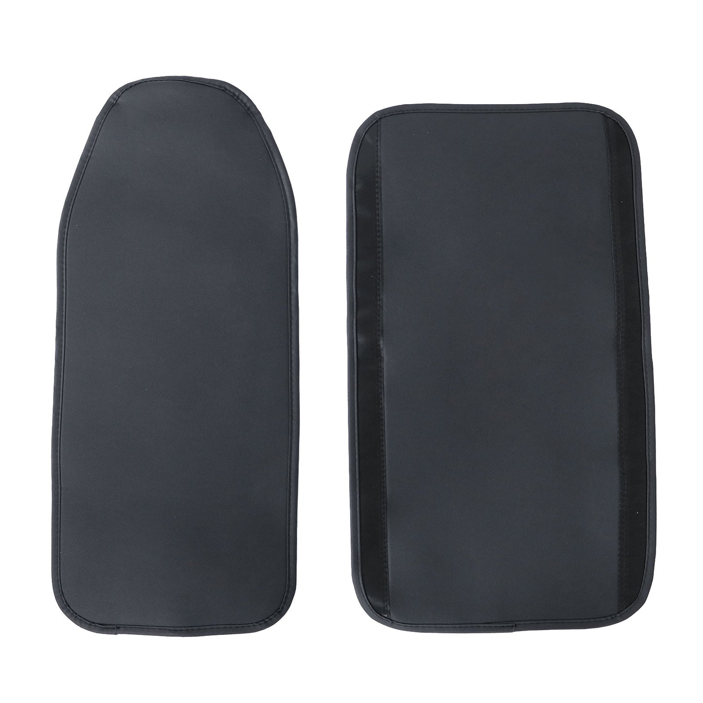 PU Leather Full Surround Set Car 5-Seat Cover Protector For Toyota Black & Tan