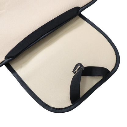 PU Leather Full Surround Set Car 5-Seat Cover Protector For Toyota Black & Tan