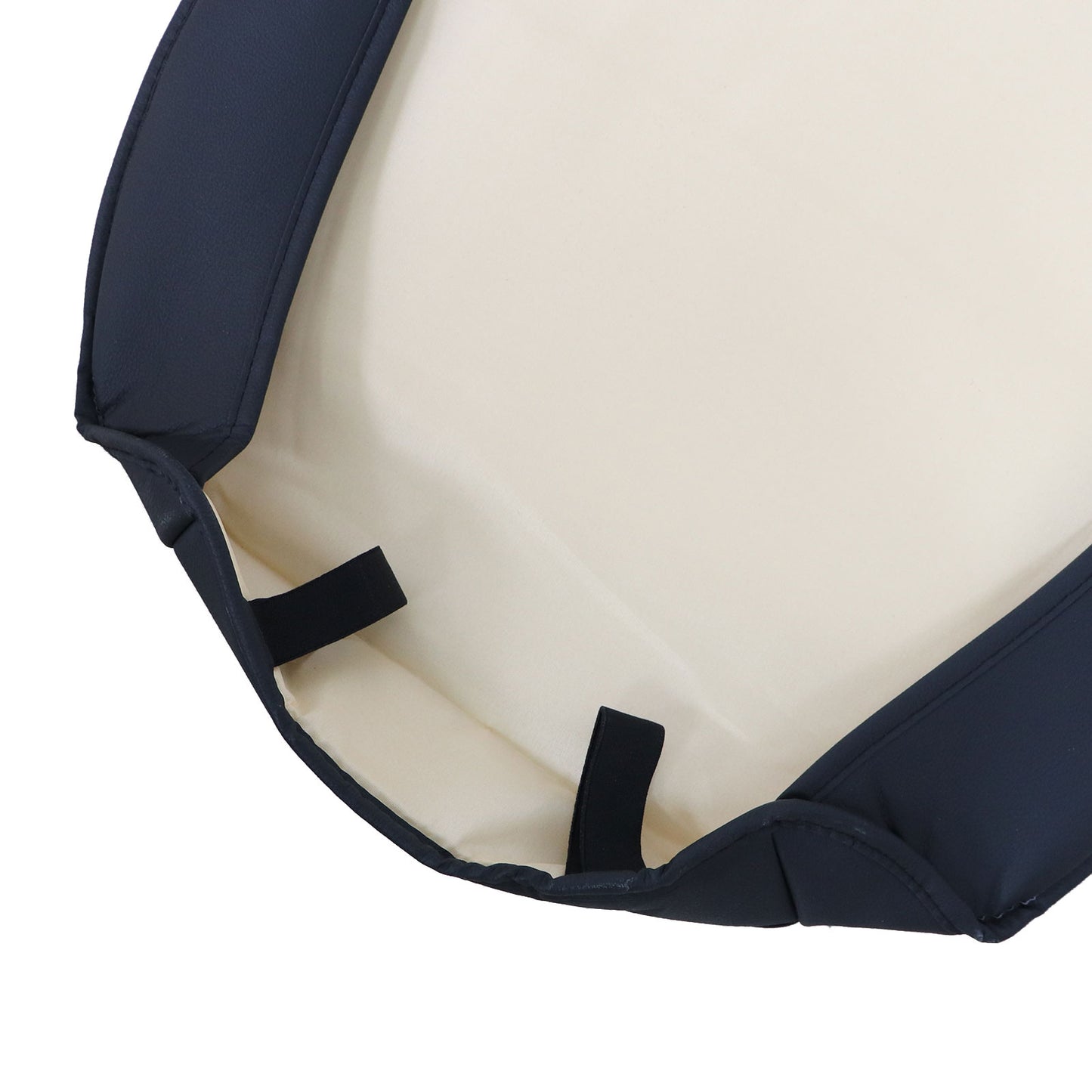 PU Leather Full Surround Set Car 5-Seat Cover Protector For Toyota Black & Tan