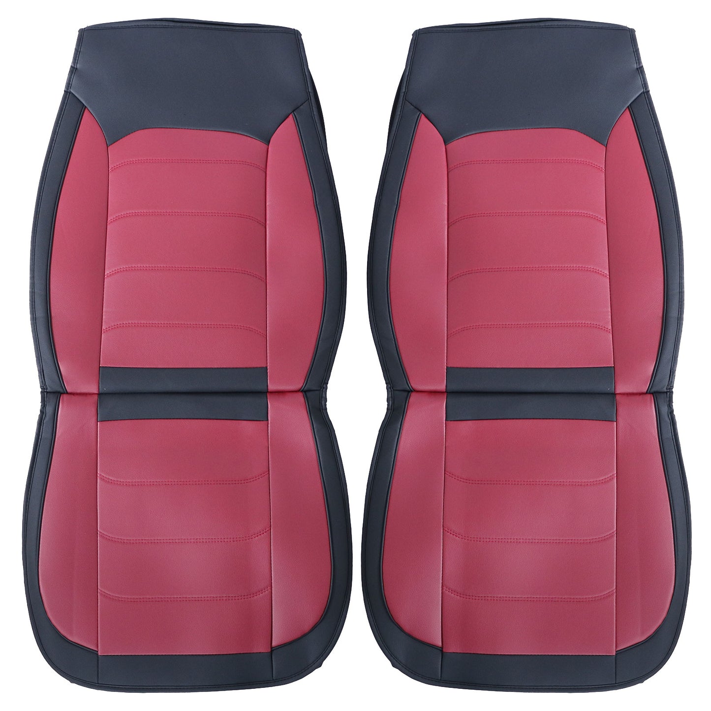 For Honda Quilted Leather Car Seat Covers 5-Seats Front + Rear Protector Cushion