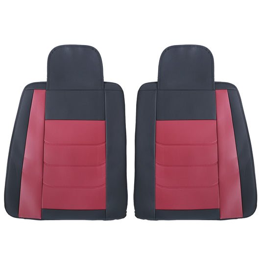 For Honda Quilted Leather Car Seat Covers 5-Seats Front + Rear Protector Cushion