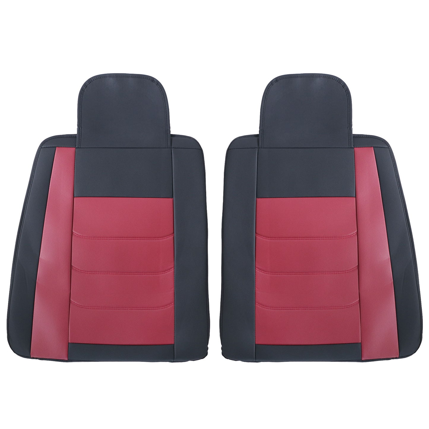 For Honda Quilted Leather Car Seat Covers 5-Seats Front + Rear Protector Cushion
