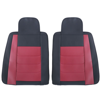 For Honda Quilted Leather Car Seat Covers 5-Seats Front + Rear Protector Cushion