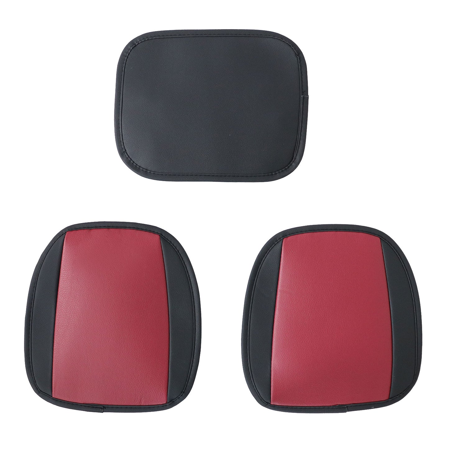 For Honda Quilted Leather Car Seat Covers 5-Seats Front + Rear Protector Cushion
