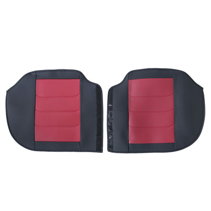 For Honda Quilted Leather Car Seat Covers 5-Seats Front + Rear Protector Cushion