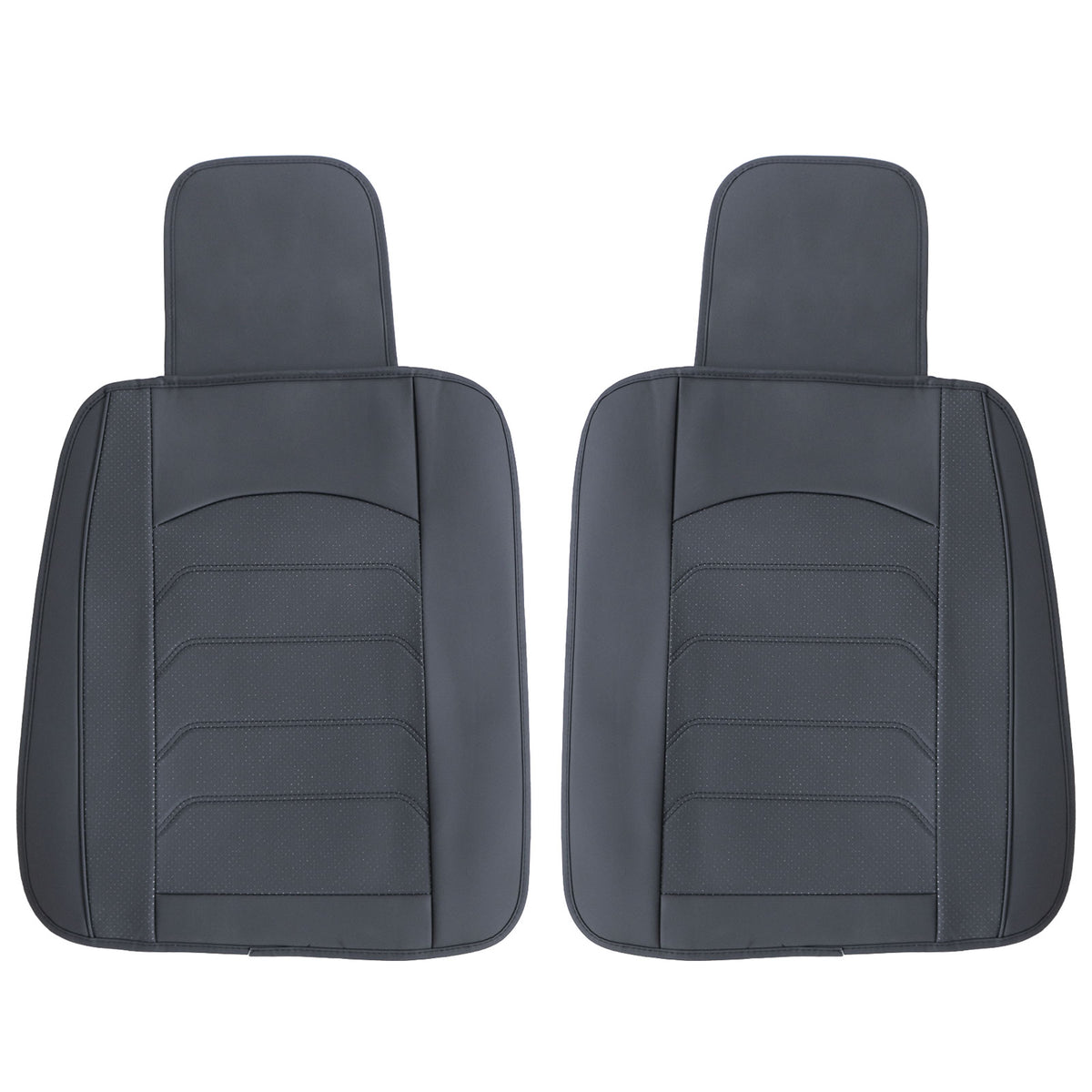PU Leather 5 Seat Covers Full Set Front + Rear Cushion Fits Toyota Deluxe Car