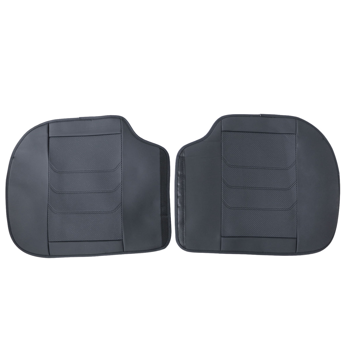 PU Leather 5 Seat Covers Full Set Front + Rear Cushion Fits Toyota Deluxe Car
