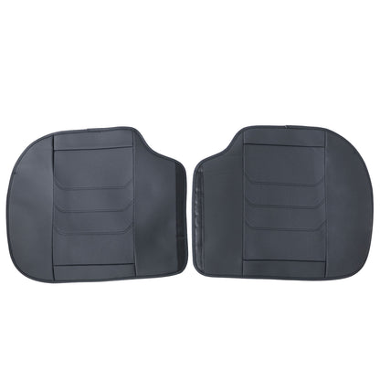 PU Leather 5 Seat Covers Full Set Front + Rear Cushion Fits Toyota Deluxe Car