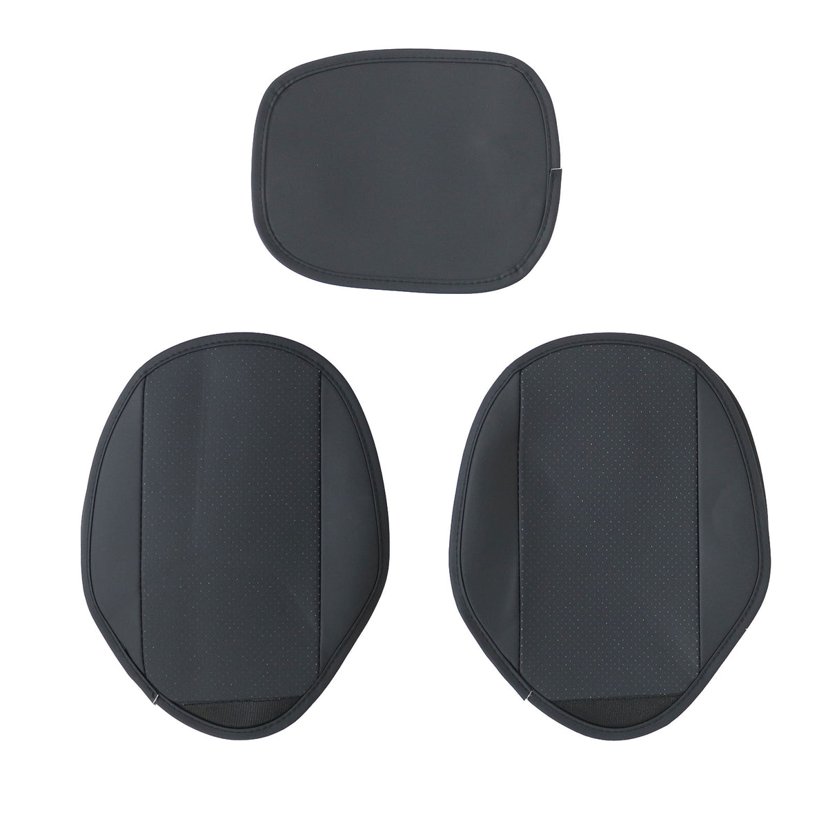 PU Leather 5 Seat Covers Full Set Front + Rear Cushion Fits Toyota Deluxe Car