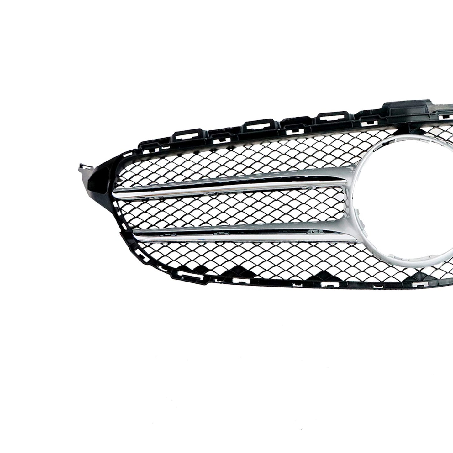 Front Bumper Chrome Radiator Grill For Mercedes-Benz W205 C Class 2015-2018