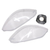 For Buick Enclave 2008-2012 Pair Transparent Headlight Headlamp Cover Lens